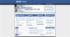 Desktop Screenshot of ipdominios.com.br